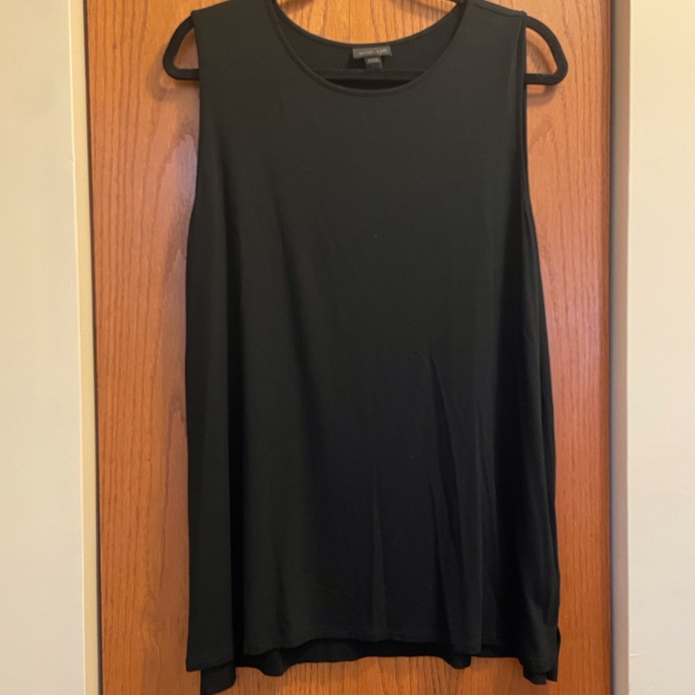 Wearever Long Black Sleeveless Top